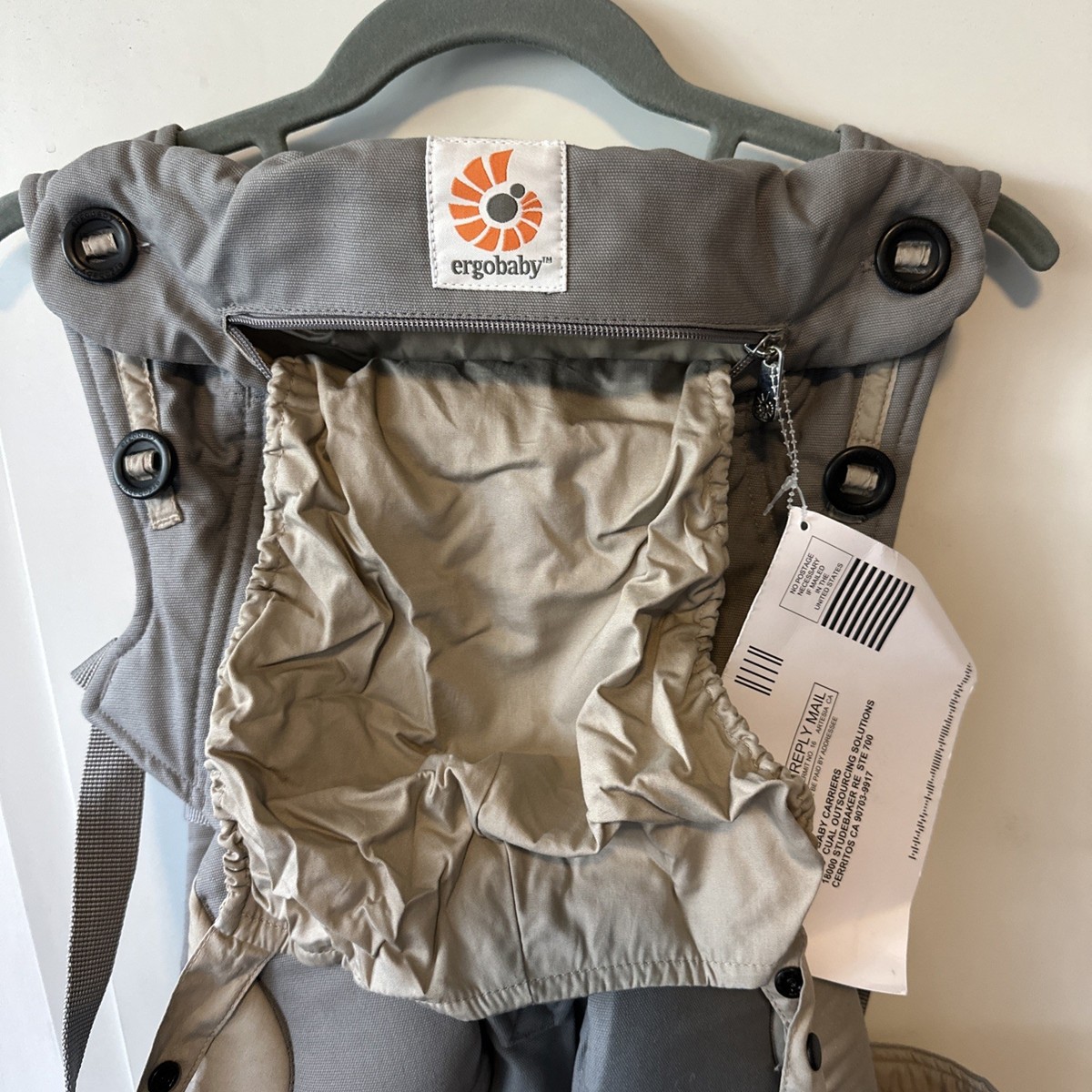 [美品]ergobaby OMNI 360 cool AIR グレー Omni 360 Cool Air Mesh Baby Carrier – Natural Resources