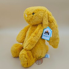 Jellycat Bashful Saffron Bunny Medium - AUTHENTIC - NEW WITH TAGS