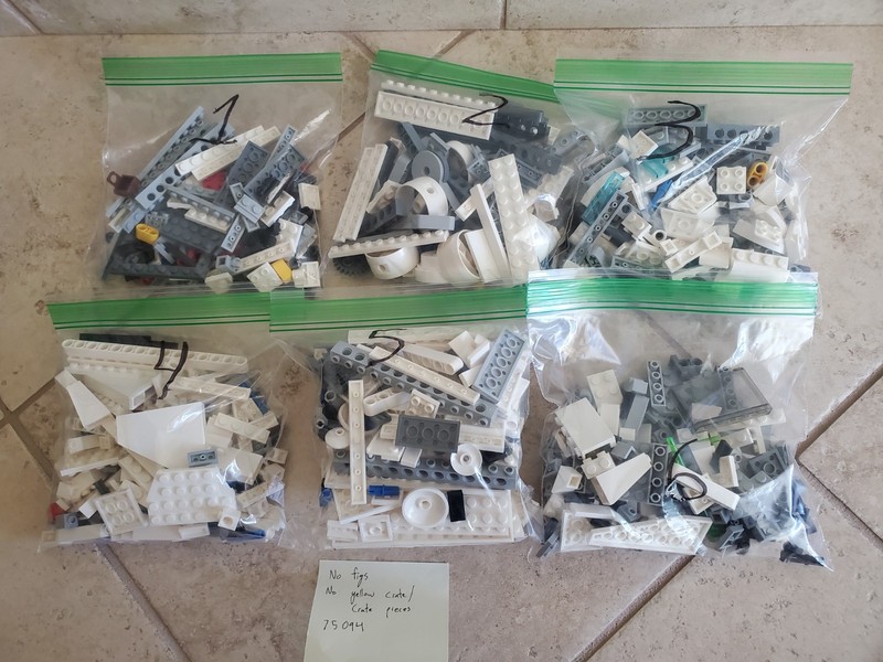 LEGO Star Wars Imperial Shuttle Tydirium (75094) NO Minifigs Ship Only