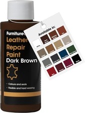Furniture Clinic Leather Repair Paint  2-In-1 Seal and Color  Use on Scratches