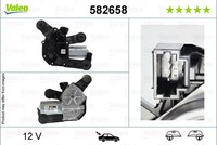 Valeo 582658 Wischermotor Hinten FÜR CitroËN