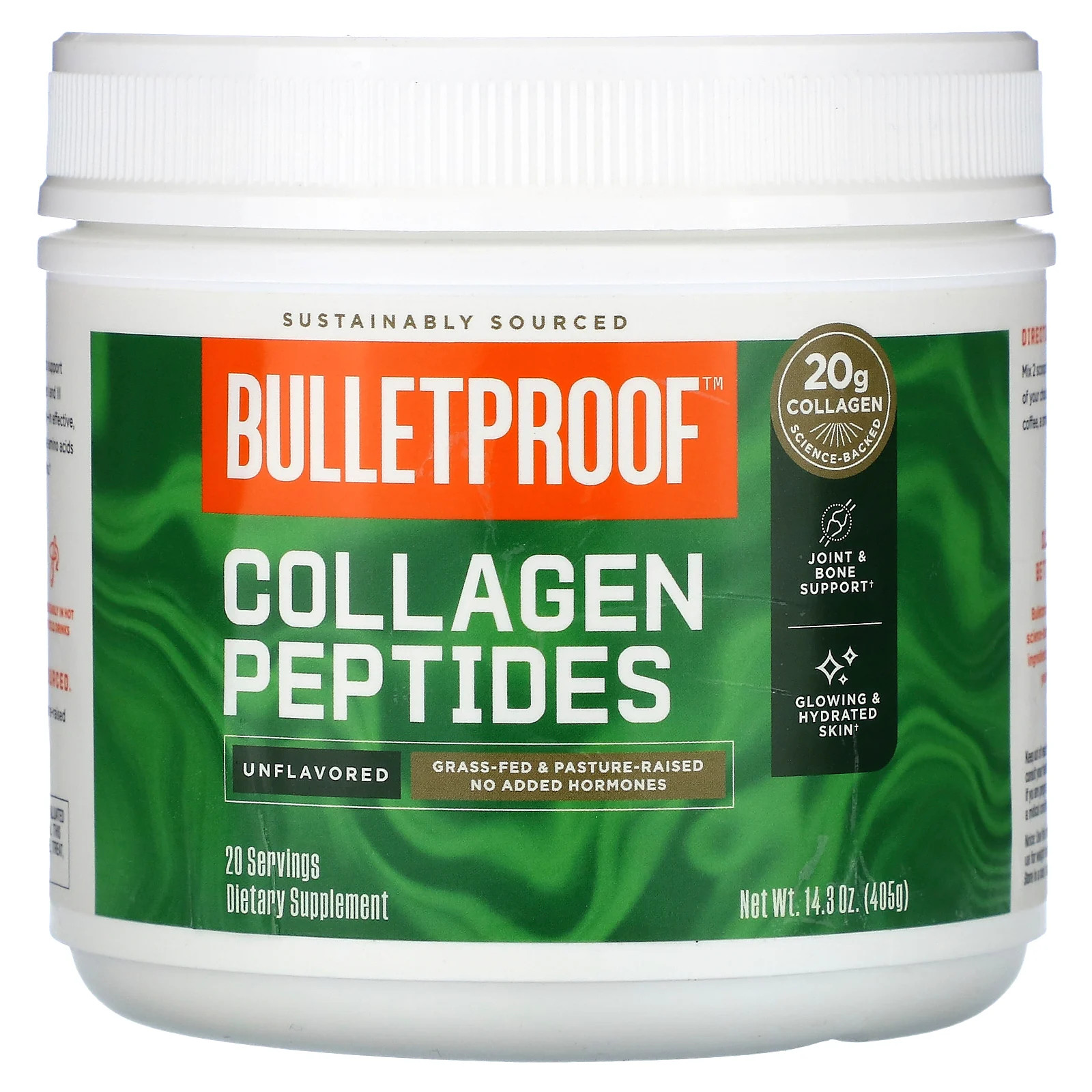 Collagen Peptides, Unflavored, 14.3 oz (405 g)