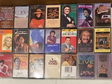 Lot of 21 Country Cassette Tapes Various Artists Rock Pop Classisc Track Songs