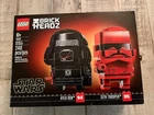 LEGO Star Wars: Kylo Ren & Sith Trooper Brickheadz (75232) Retired New in Box