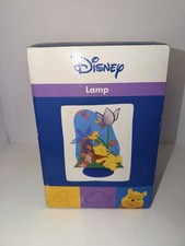 Disney's Winnie The Pooh Desk Lamp/Light Tri-Coastal Design 2001, Piglet, Flower