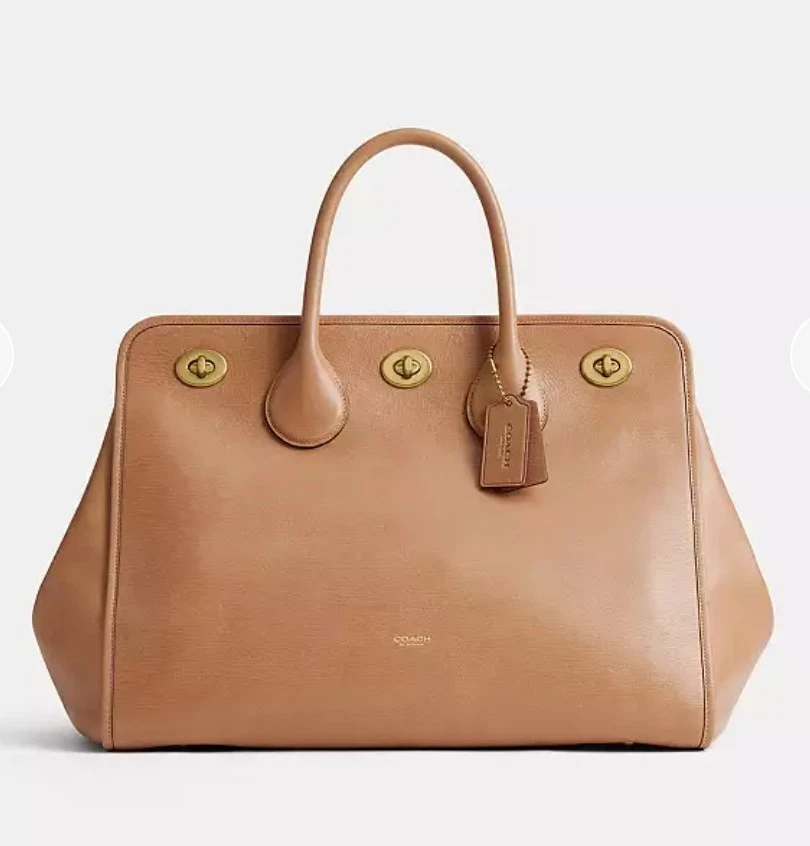 Coach Turn Lock Tote Bags & Handbags for Women for sale | eBay