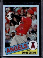 2020 Topps Chrome Shohei Ohtani 1985 Baseball #85TC-7 Angels