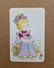 1 x Vintage Blank Back Swap Card Sarah Kay