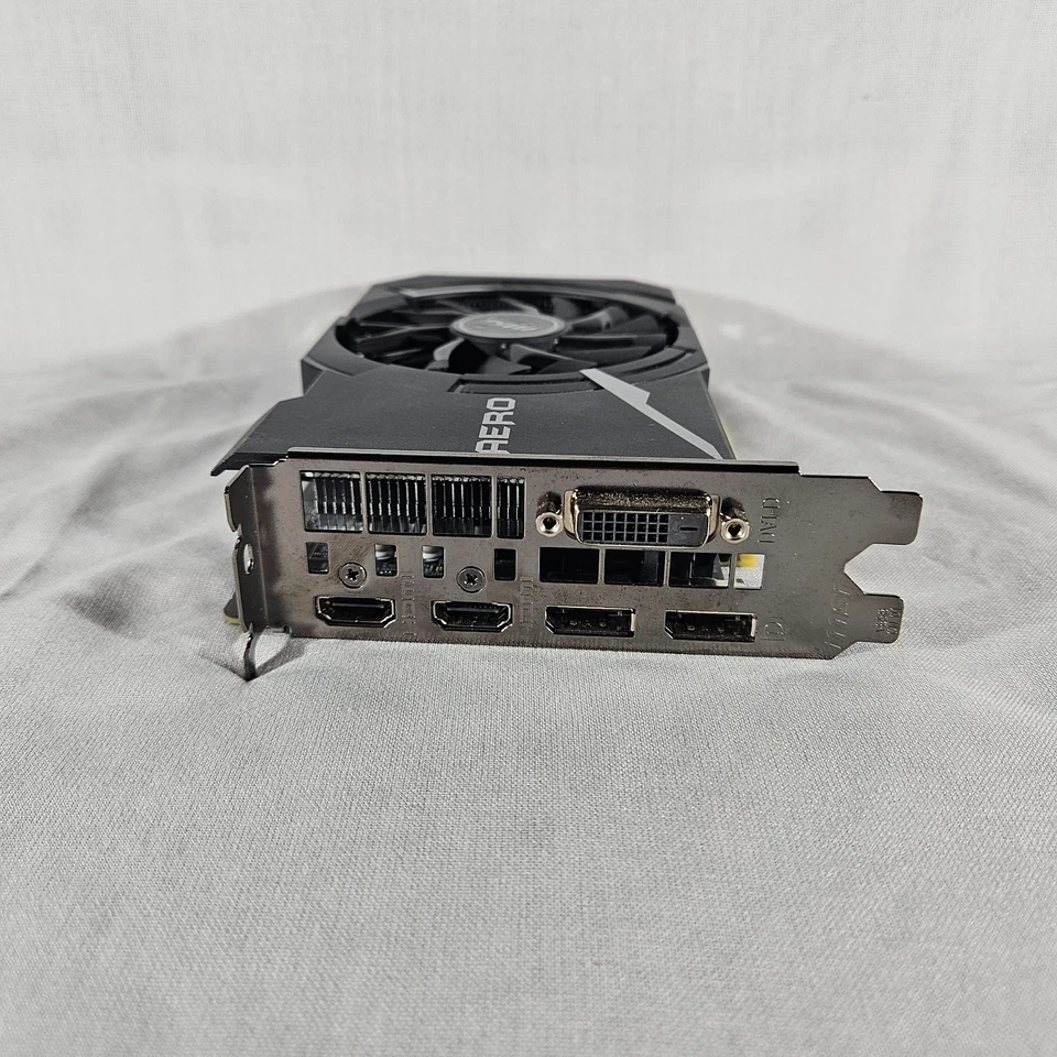 MSI NVIDIA GeForce GTX 1060 AERO ITX 3G OC Graphics Card GDDR5 3GB Used - Image 3 of 4