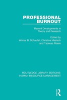 Professional Burnout Recent Developments In Theory And Research Taschenbuch 2018