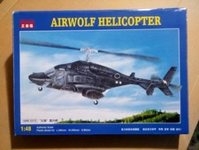 AIRWOLF, HELICOPTER, 1/48 SCALE, RARE, MODELKIT