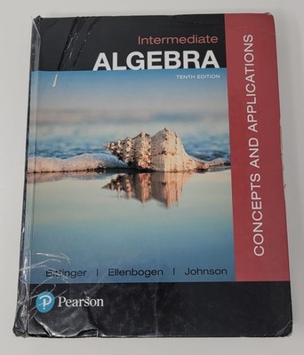 Pearson Intermediate Algebra Bittinger Instructor s 10th Edition Tests Solutions
