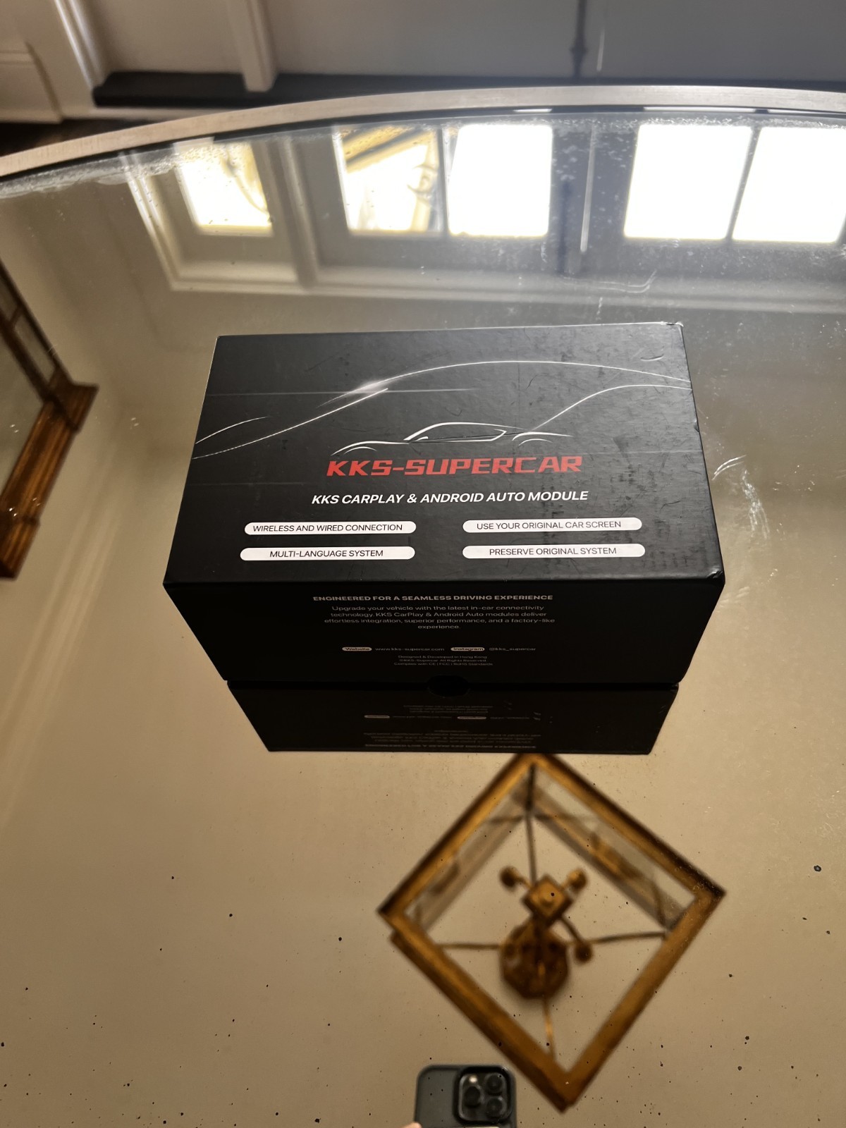 kks supercar carplay and andriod auto module for McLaren GT
