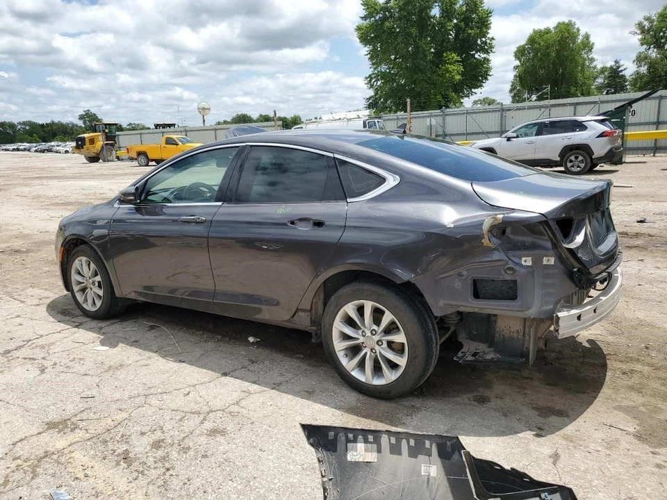 2015 CHRYSLER 200 Fuel Filler Door GRAY Foto 3 de 4