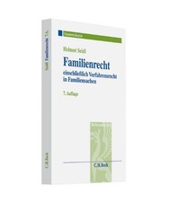 Familienrecht: einschließlich Verfahrensrecht in Familiensachen, Rechtsstand: v
