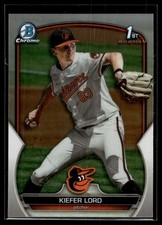Kiefer Lord 2023 Bowman Draft Chrome Refractor Card #BDC-137