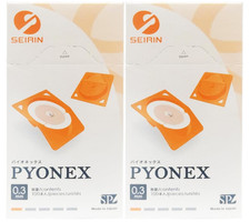[Set di 2] Patch per agopuntura SEIRIN Pyonex 0,3 mm arancione 100 pezzi x 2 ...