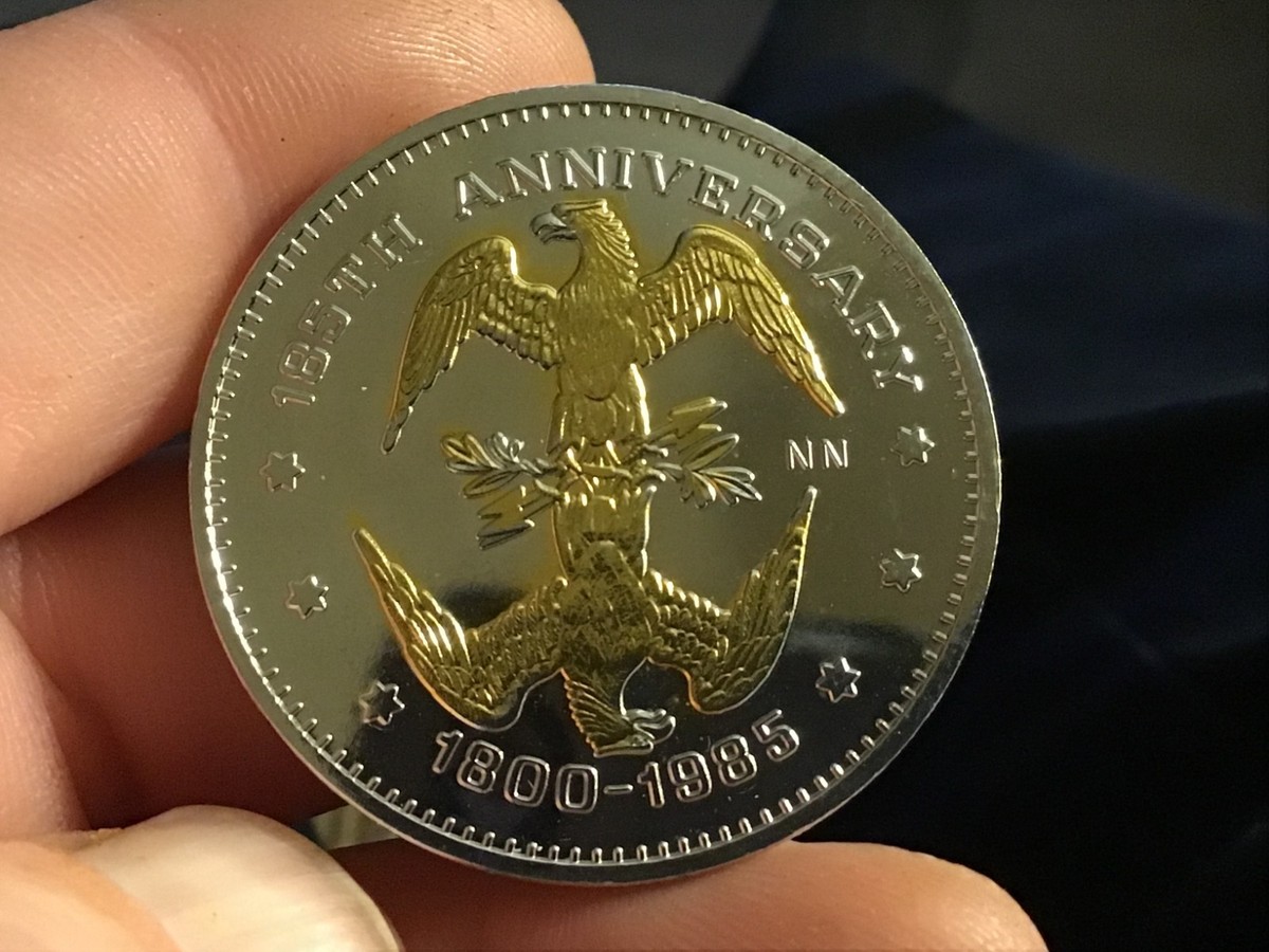 1985 Thomas Jefferson 185th Anniversary Double Eagle Commemorative