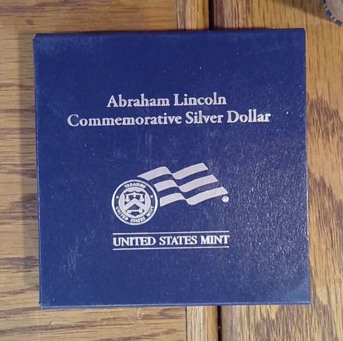 2009-P Proof 90% Silver Dollar Abraham Lincoln Commemorative Coin Program OGP