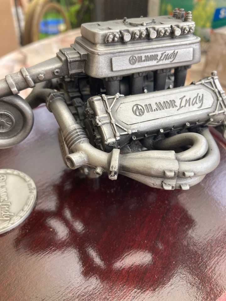Motore Turbo Modello Limited Edition V8 Turbo Motore ILmor Indy Serie. - Immagine 3 di 4