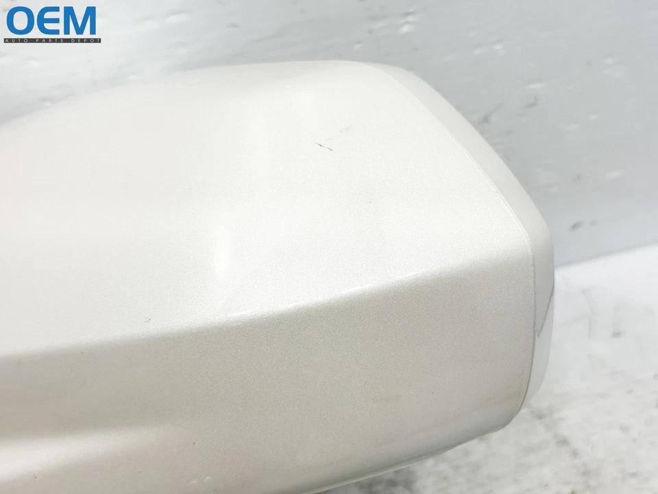 Cadillac XT5 2017-2019 Luxury espejo retrovisor izquierdo del lado del conductor blanco OEM Foto 4 de 4