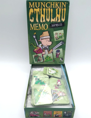 Pegasus Munchkin Cthulhu Memo | Sehr gut | - Top! Vollständig