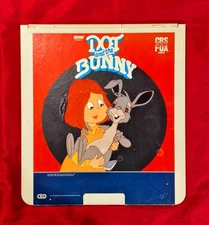 Dot and the Bunny (1982) CED VideoDisc Movie CBS FOX - RARE!