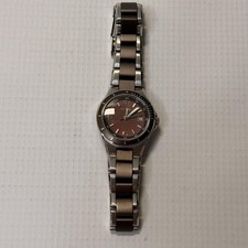 Relic Womens Watch Brown Dial Two Tone Stainless Bracelet Date Quartz ZR11952