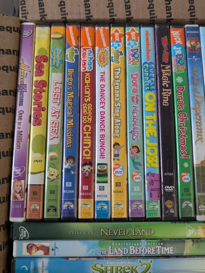 Lot Of 20 Nickelodeon Nick At Night And Other Various Kids DVDs - T6#819 - Image 2 of 4