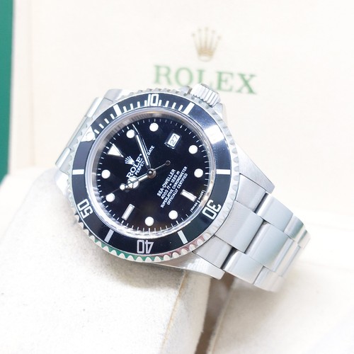 Rolex 40mm Oyster Perpetual Black Sea Dweller REF: 16600 (Box & Cert-M Series)