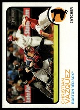 2022 Topps Heritage Christian Vazquez Boston Red Sox #213