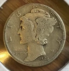 1928-S Mercury Dime Fine San Francisco Roaring Twenties 90% Silver US Coin