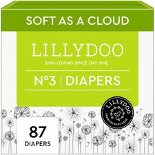 Baby Diapers - Size 3 13 lbs , Half-Monthly Supply 87 Count , Leak Protect...