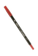 Uchida Marvy Le Plume II Marker   Extra Fine Tip Double Ender, Cherry