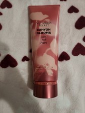 Victoria's Secret Canyon Blooms Fragrance Lotion Red Poppy Floral 8 fl oz