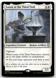 Loran of the Third Path - Commander: Bloomburrow #143 Rare