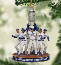 Dodgers World Series 2025 Custom Acrylic Ornament