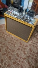 Fender '57 Custom Twin Tube Amplifier Re-issue Working. Guitar