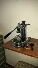 Macchina per caffè espresso La Pavoni Europiccola Argento Vintage Anni 90. INOX