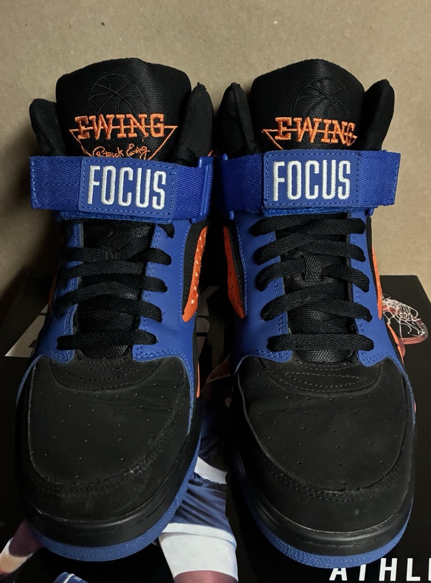 Ewing Athletics Patrick Ewing Focus Hi OG Knicks Size 11 Black Orange *READ* View 6