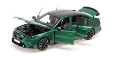 Minichamps 1:18 BMW M5 GREEN METALLIC 2024 W/OPENINGS Diecast Model - 110023800