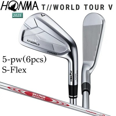 HONMA Tour World TW767 Tour V 5-pw Iron Set 6pcs S-Flex RH NS PRO 