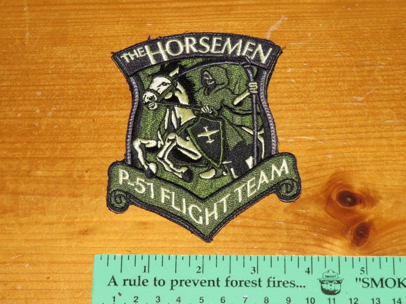 The Horsemen P-51 Flight Team Warbird Airshow Patch