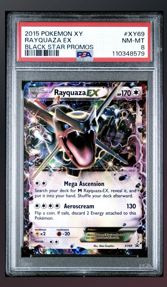 Rayquaza Pokémon TCG Professional Sports Authenticator (PSA