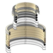 Seal Kits for Hyundai Excavators R140LC-7A 31Y1-18170 31N4-50120/50110