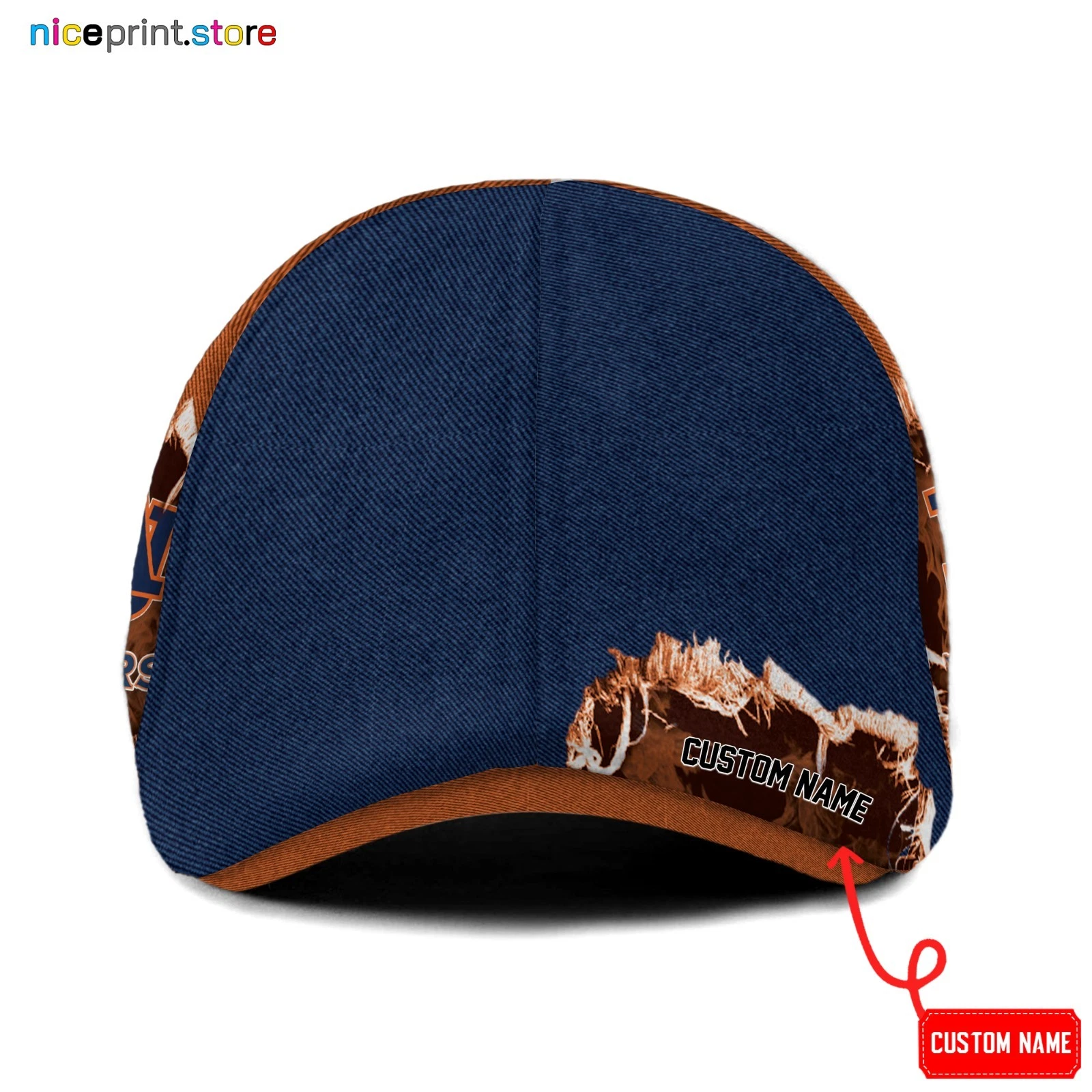 Auburn-Tigers Ivy Cap, Newsboy Cap Gift For Men