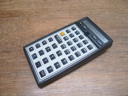 HP-41CX "HALFNUT" RARE PROGRAMMABLE VINTAGE CALCULATOR WORKS PERFECTLY