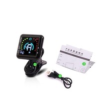 MT90R 2-in-1 Tuner Metronome Rechargeable Clip on Tuner for Violin Bass Guitar