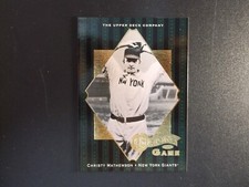 2001 Upper Deck Baseball Origins of The Game Christy Mathewson Card # 58