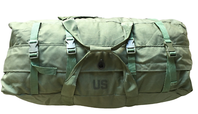 USGI Improved Zippered Duffle Bag OD Green VGC | eBay